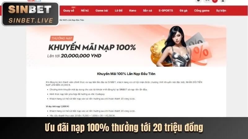 Khuyến mãi chào mừng 566 game